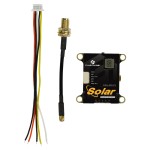 Flash Hobby Solar 5.8GHz 2.5W High Power 40CH VTX Video Transmitter for RC FPV Long Range Fixed-wing Drones DIY